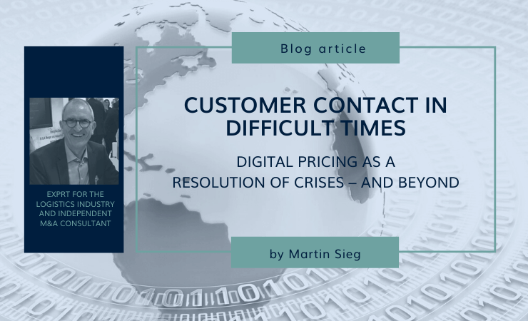 Customer contact in difficult times